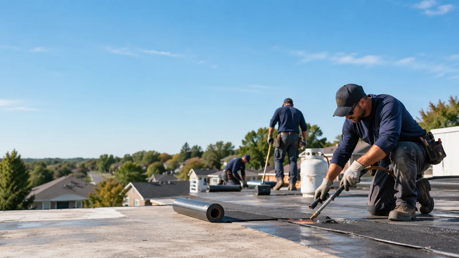 Flat Roof Leak Repair providers in Ancona, IL